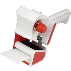 TOOLCRAFT odvíječ balicí pásky červená, bílá Šířka role (max.): 50 mm Délka role (max.) 66 m