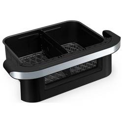 Tristar FR-9078 horkovzdušná fritéza 10 l 2800 W bez BPA, nepřilnavý povlak, LCD displej černá, nerezová ocel