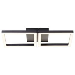 Brilliant G80930/06 Wand- und Deckenleuchte stropní svítidlo LED pevně vestavěné LED černá