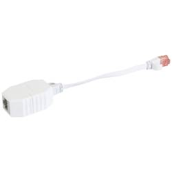 Allnet 193972, zásuvkový modul RJ45, zástrčka, rovná, bílá, 1 ks
