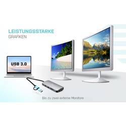 i-tec USB-C® dokovací stanice USB 3.0 USB-C/Thunderbolt 3x Display Travel Nano Dock with Power Delivery 100 W integrovaná čtečka karet, napájení USB-C®