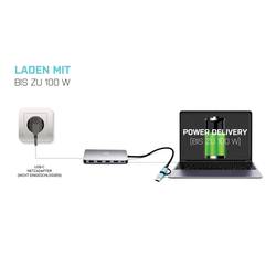 i-tec USB-C® dokovací stanice USB 3.0 USB-C/Thunderbolt 3x Display Travel Nano Dock with Power Delivery 100 W integrovaná čtečka karet, napájení USB-C®