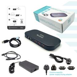 i-tec Dokovací stanice Thunderbolt™ 3 Thunderbolt 3/USB-C Dual 4K Dock PD 60W + Thunderbolt 3 Kabel+AC-Adapter