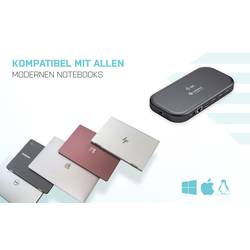i-tec Dokovací stanice Thunderbolt™ 3 Thunderbolt 3/USB-C Dual 4K Dock PD 60W + Thunderbolt 3 Kabel+AC-Adapter