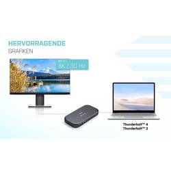 i-tec Dokovací stanice Thunderbolt™ 3 Thunderbolt 3/USB-C Dual 4K Dock PD 60W + Thunderbolt 3 Kabel+AC-Adapter