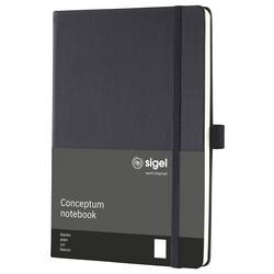 Sigel CONCEPTUM® CO120 poznámková kniha čisté černá 97 listů DIN A5