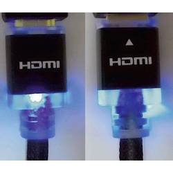 HDMI kabel s LED 3.00 m černá SpeaKa Professional
