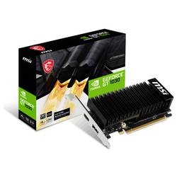 MSI grafická karta Nvidia GeForce GT1030 4 GB HDMI™, DisplayPort přetaktovaná, nízký profil