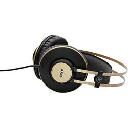 AKG Harman K92 studiové sluchátka uzavřená (Over Ear) kabelová černá, zlatá