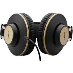 AKG Harman K92 studiové sluchátka uzavřená (Over Ear) kabelová černá, zlatá