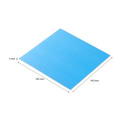 TRU COMPONENTS teplovodivá podložka 0.5 mm 6 W/mK (d x š) 145 mm x 145 mm