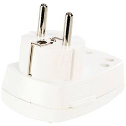 Bachmann 911.271 zástrčka plast s vypínačem 250 V bílá IP20