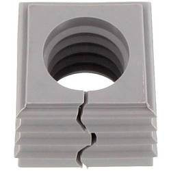 CONTA-CLIP KDS-DE 12-13 GR Těsnící prvek s odlehčením tahu Průměr svorky (max.) 13 mm termoplastický elastomer šedá 10 ks
