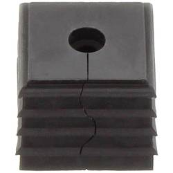 CONTA-CLIP KDS-DE 5-6 BK Těsnící prvek s odlehčením tahu, odolná vůči UV záření Průměr svorky (max.) 6 mm termoplastický elastomer černá 10 ks
