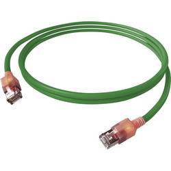 Easylan CS1OGADAD0070 RJ45 síťové kabely, propojovací kabely CAT 6A S/FTP 7 m zelená dvoužilový stíněný, bez halogenů, samozhášecí 1 ks