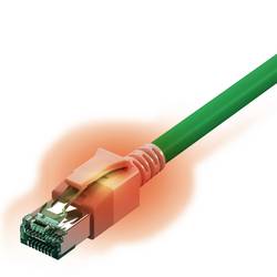 Easylan CS1OGADAD0070 RJ45 síťové kabely, propojovací kabely CAT 6A S/FTP 7 m zelená dvoužilový stíněný, bez halogenů, samozhášecí 1 ks