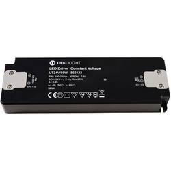 Deko Light FLAT, CV, UT24V/50W LED driver konstantní napětí 50 W 0 - 210 mA 24 V ochrana proti přepětí 1 ks