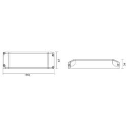 Deko Light BASIC, CV, Q8H-24-150W LED driver konstantní napětí 150 W 0 - 6250 mA 24 V ochrana proti přepětí 1 ks