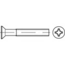 TOOLCRAFT TO-5431785 zápustný šroub M6 10 mm křížová drážka Philips ocel galvanizováno zinkem 200 ks