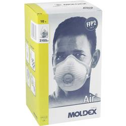 Moldex Air 310501 respirátor proti jemnému prachu, s ventilem FFP2 D 10 ks EN 149:2001, EN 149:2009 DIN 149:2001, DIN 149:2009