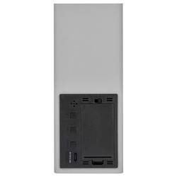 TFA Dostmann 60.2041.15 Quartz stolní hodiny šedá, žlutá