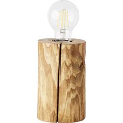 Brilliant Trabo 93112/36 stolní lampa žárovka E27 borovicová