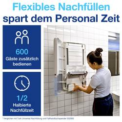 TORK 100585 PeakServe® papírové utěrky, skládané (d x š) 22.5 cm x 20.1 cm bílá 4920 ks
