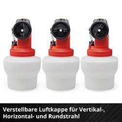 Einhell TE-SY 18/90 Li-Solo systém pro nástřik barev, max. průtok 1000 ml/min, 4260040