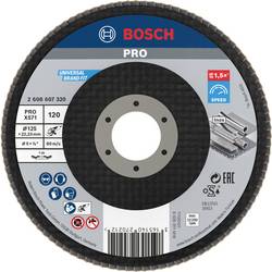 Bosch Accessories 2608607320 X571 vějířový brusný kotouč Průměr 125 mm Ø otvoru 22.33 mm Zrnitost 120 ocel 1 ks