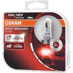 Osram Automotive 4062172387453 halogenová autožárovka Night Breaker® Silver H4 60/55 W 12 V