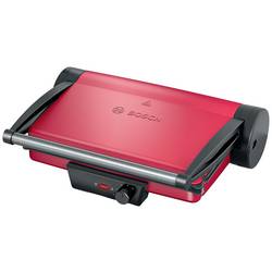Bosch Haushalt TCG4104 elektrický gril, kontaktní gril, černá, červená
