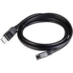 club3D DisplayPort prodlužovací kabel Konektor DisplayPort, DisplayPort zásuvka 2.00 m černá CAC-1022 Kabel DisplayPort