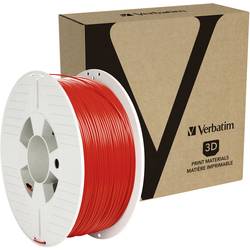 Verbatim 55053 3D PRINTER FILAMENT PET-G 1.75MM 1KG RED 55053. 1 vlákno pro 3D tiskárny PETG plast 1.75 mm 1 kg červená 1 ks