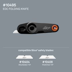 Slice 10495 zavírací kapesní nůž černá, oranžová