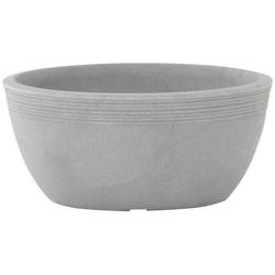 Siena Garden MALAGA 55-38-51-GA Mísa na rostliny polyetylén šedá