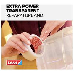 tesa 56349-00000-04 instalatérská izolační páska tesa® Extra Power transparentní (d x š) 10 m x 50 mm 1 ks