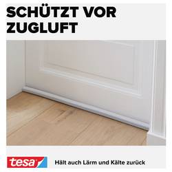 tesa 05418-00004-01 dvojité těsnění dveří tesaMOLL® bílá (d x š) 0.95 m x 25 mm 1 ks