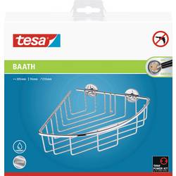 tesa 40216-00000-00 baath Plus Rohový sprchový koš lepidlo chrom (lesklý)