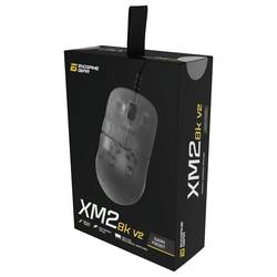 Endgame Gear XM2 8k v2 optická herní myš, přenos kabelový, 6 tlačítko, 30000 dpi, šedá