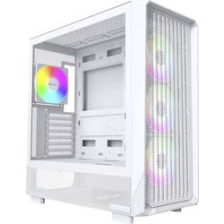MONTECH Montech X5 PC-Gehäuse, Midi-Tower, ATX, ARGB - weiß pouzdro, PC skříň, herní pouzdro bílá