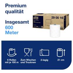 TORK 290016 Matic® papírové utěrky, skládané bílá 600 m