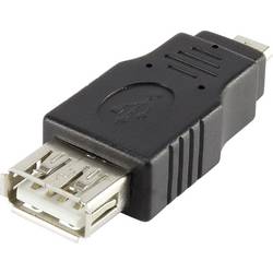 adaptér USB 2.0 Renkforce [1x micro USB 2.0 zástrčka B - 1x USB 2.0 zásuvka A], černá