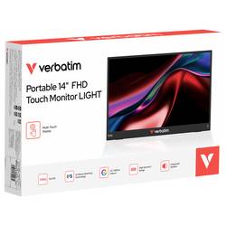 Verbatim LIGHT dotykový monitor 35.6 cm (14 palec)16:9, 10 ms
