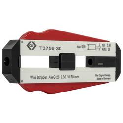 C.K T3756 30 pro elektrotechniky kleště pro odizolování Vhodné pro odizolovací kleště PVC vodiče , PTFE vodiče 0.30 mm (max) Vhodné pro značku (kleště) C.k
