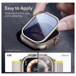 ESR Armorite ochranné sklo na displej smartphonu Apple Watch Ultra (49 mm), Watch Ultra 2 (49 mm), Watch Ultra 3 (49 mm) 2 ks Chránící proti otiskům prstů