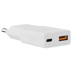 XTORM Go2 Series SlimLine nabíjecí adaptér, 1x USB A , 1x USB-C®, 33 W, Dodávka energie, Quick Charge 3.0, bílá