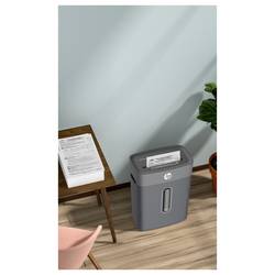 HP OneShred 815CC skartovačka 8 listů na kousky P-4 15 l Křížový řez kancelářské sponky, sponky do sešívačky, kreditní karty