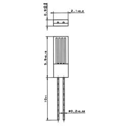 Yageo Nexensos M620 B 32208541 teplotní senzor, PT2000, -70 do +500 °C
