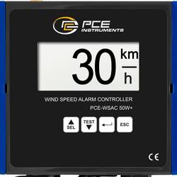 PCE Instruments anemometr 1 do 50 m/s, s funkcí datového záznamníku, PCE-WSAC 50W+ 230