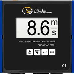 PCE Instruments anemometr 1 do 50 m/s, s funkcí datového záznamníku, PCE-WSAC 50W+ 230